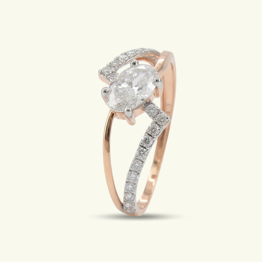 Amoura Heart Diamond Engagement Ring
