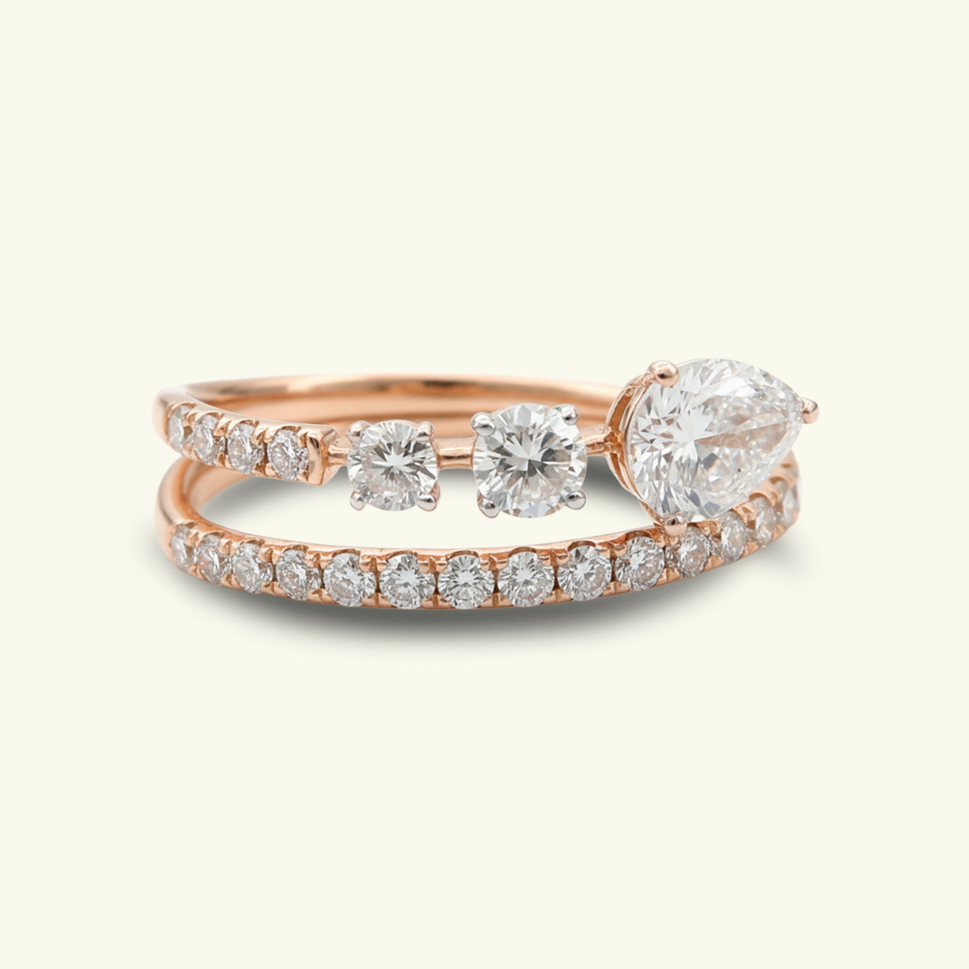 Ardentia Modern Diamond Engagement Ring