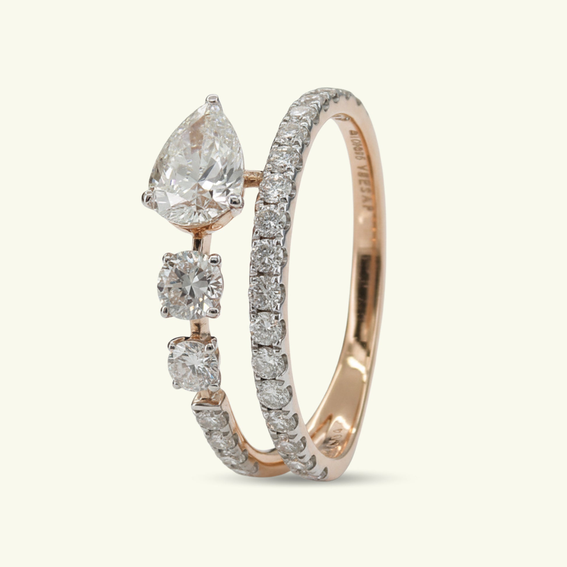 Ardentia Modern Diamond Engagement Ring