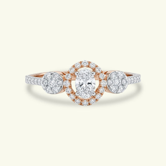 Amarelle Heart Diamond Engagement Ring