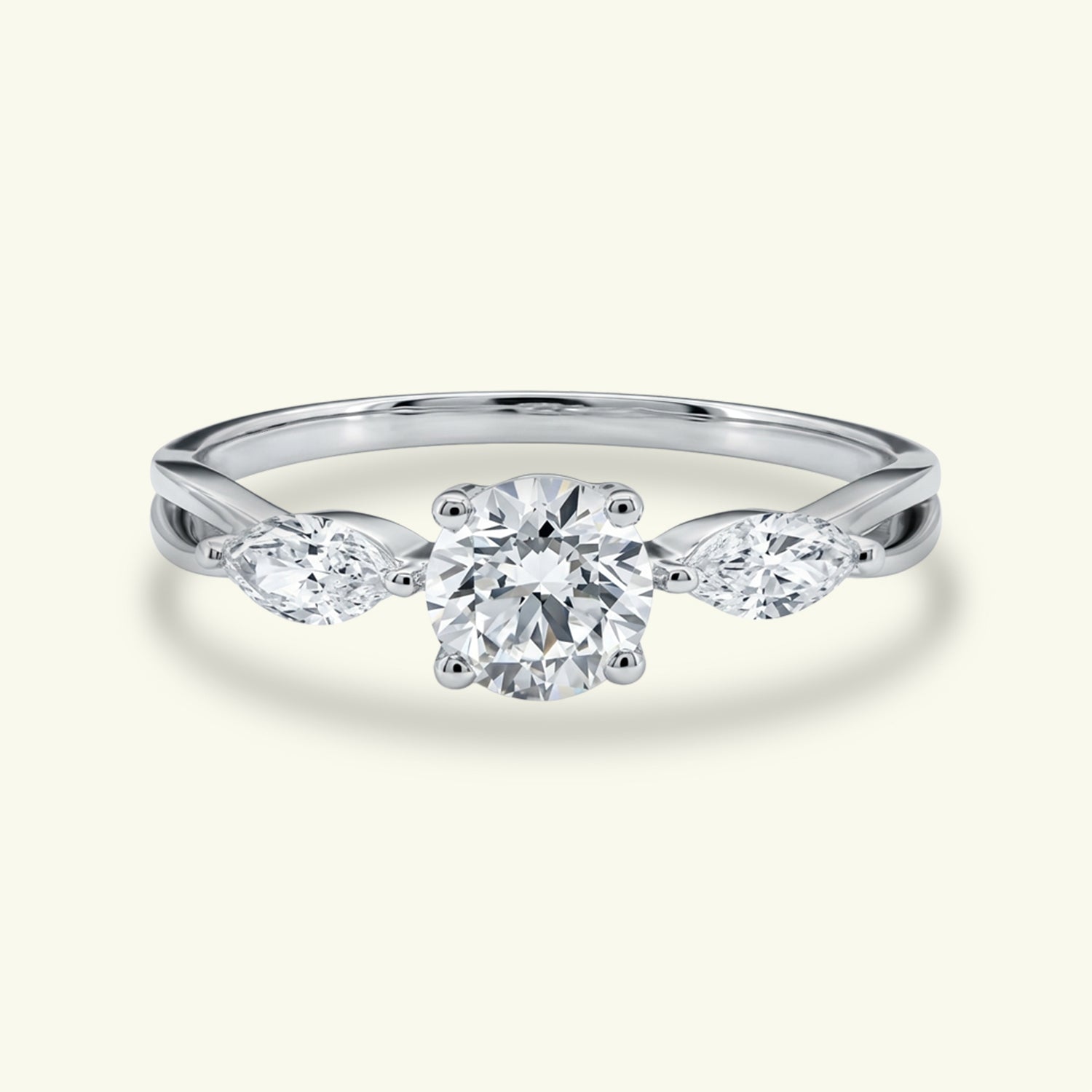 Seraphine Heart Diamond Engagement Ring