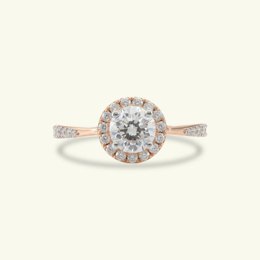 Virexa Modern Diamond Engagement Ring