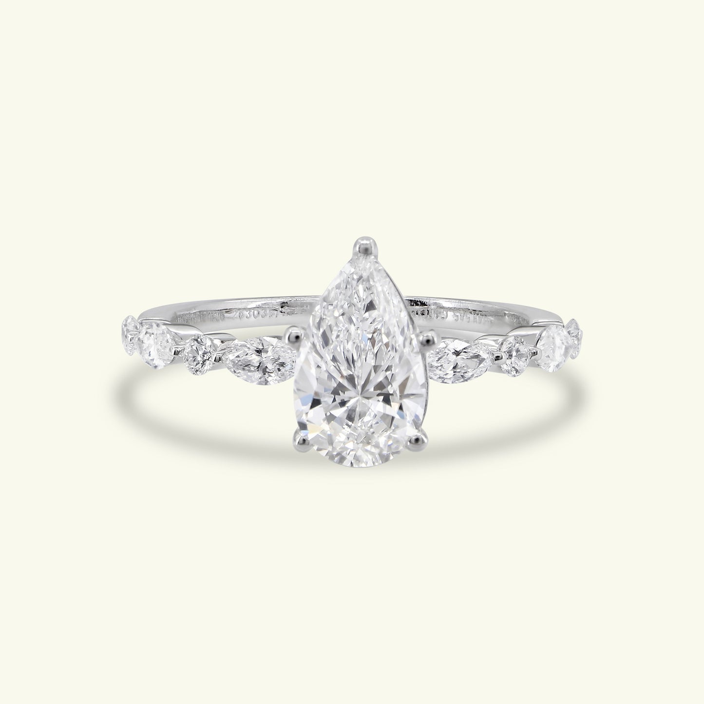 Zephira Fancy Shape Diamond Engagement Ring