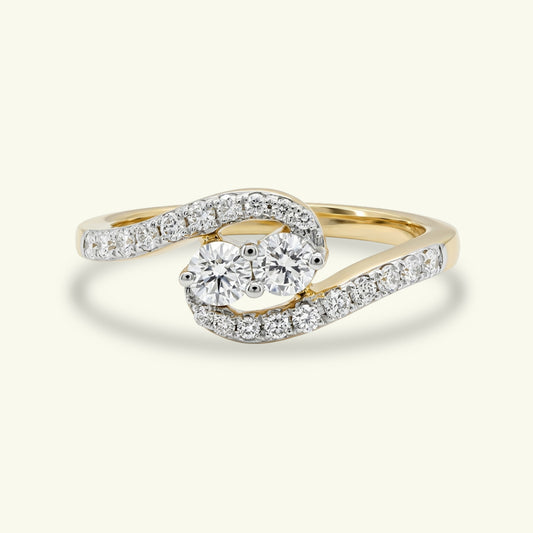 Avyra Modern Diamond Dailywear Ring