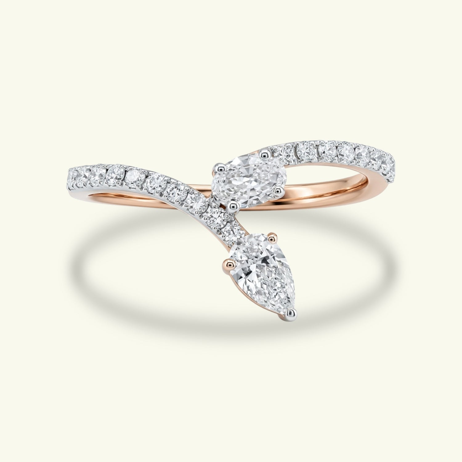 Kessia Modern Diamond Dailywear Ring