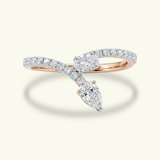 Kessia Modern Diamond Dailywear Ring