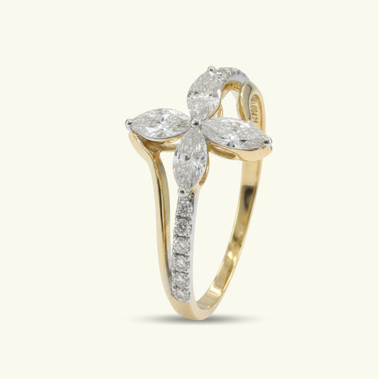 Orina Modern Diamond Dailywear Ring