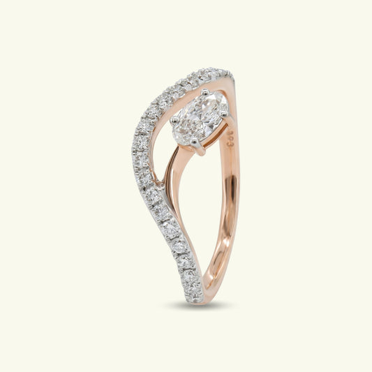 Velix Modern Diamond Dailywear Ring