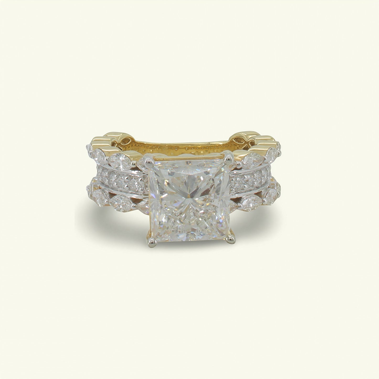 Everis Solitaire Diamond Eternity Ring
