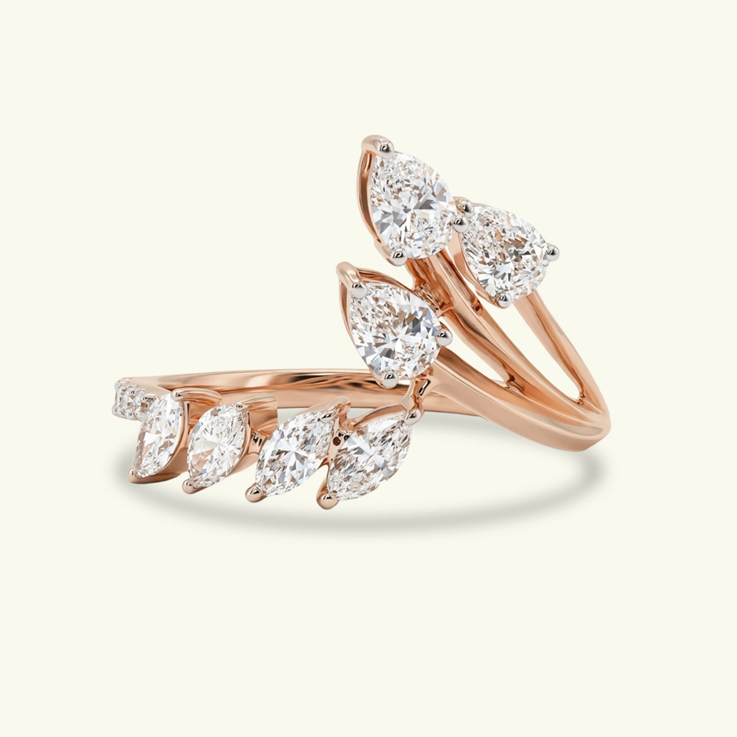  Virexa Facet Diamond Ring 