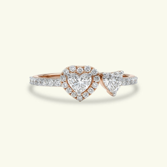  Lovira Heart Diamond Ring 