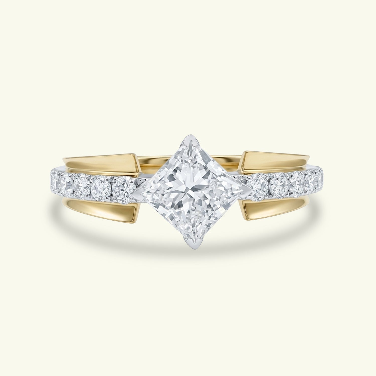  Solara Crown Diamond Solitaire 