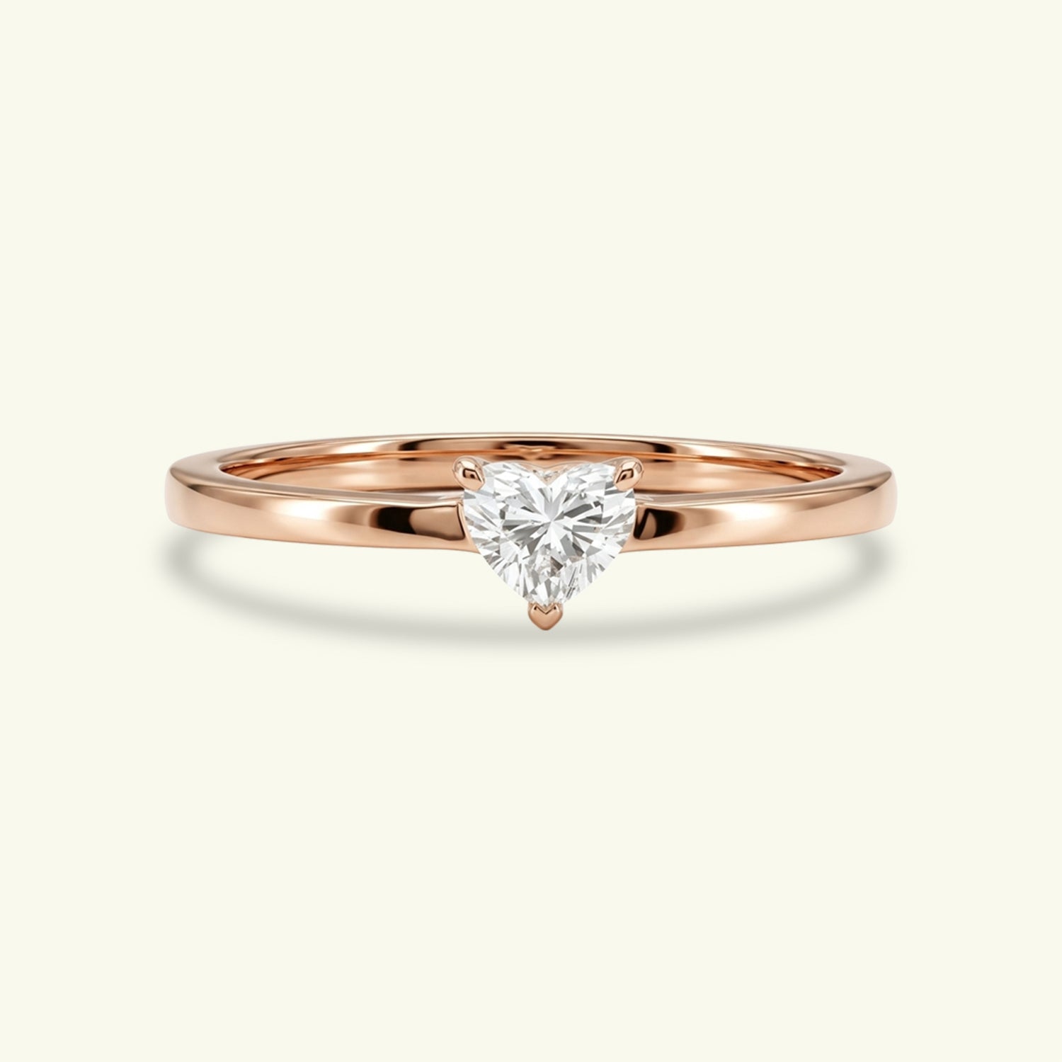  Elyra Heart Diamond Ring 