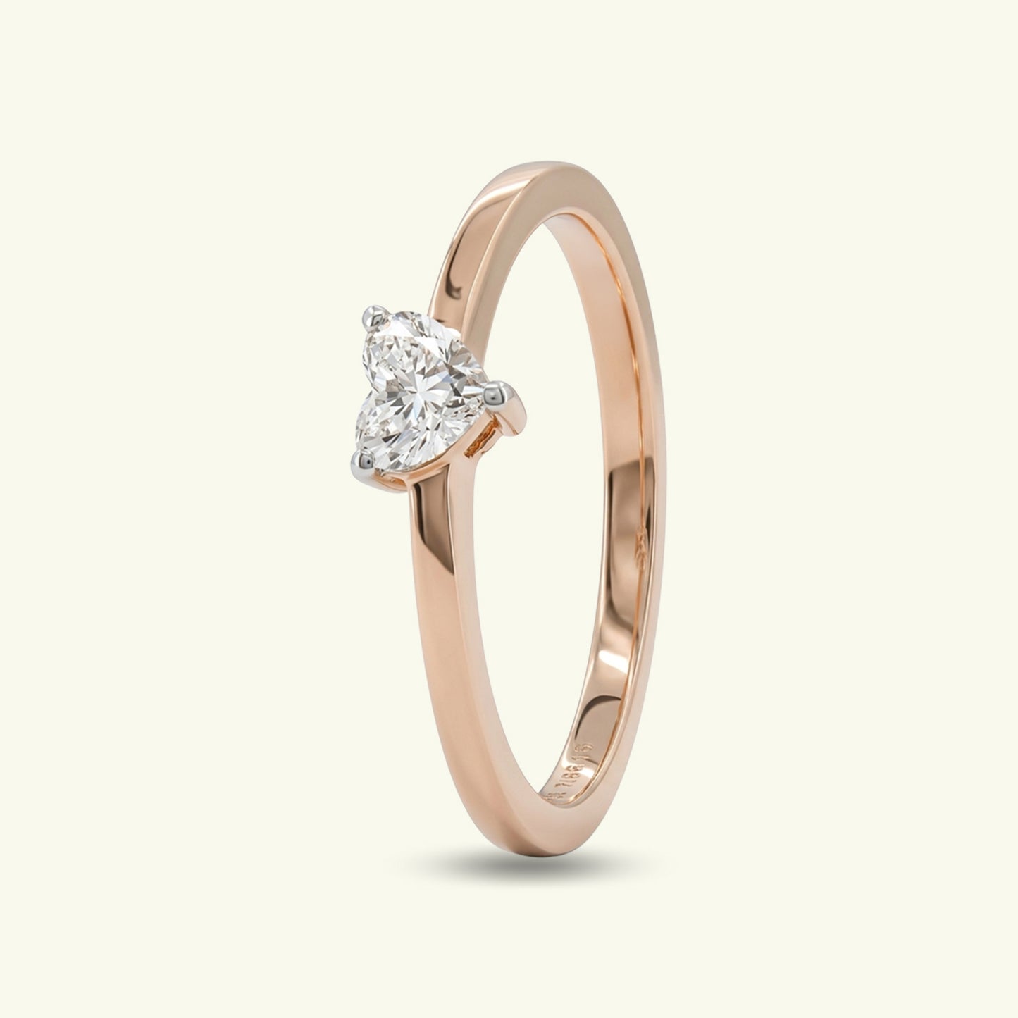  Elyra Heart Diamond Ring 