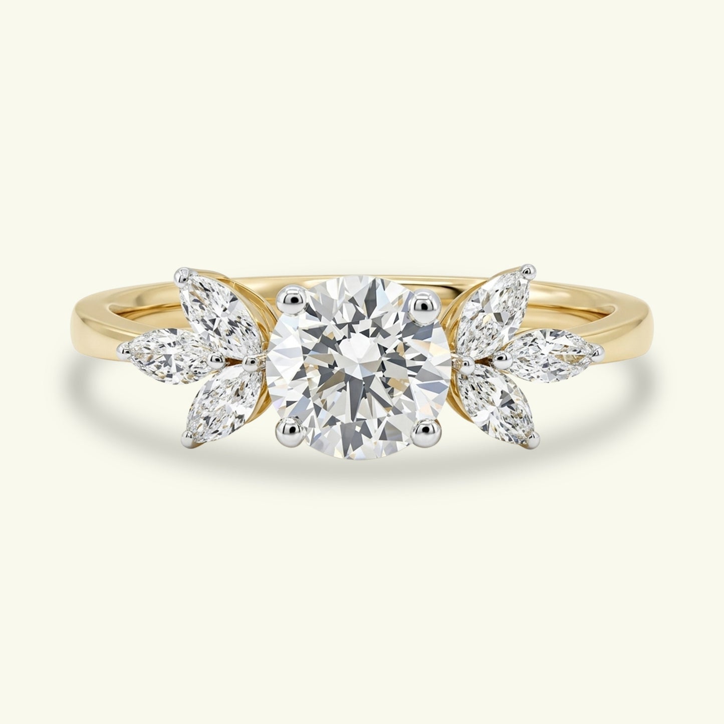 Aurelia Vine Diamond Ring 