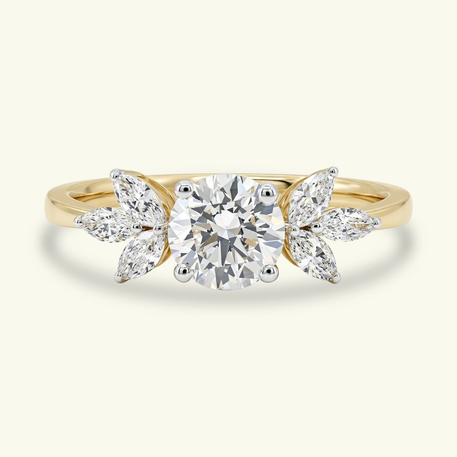  Aurelia Vine Diamond Ring 