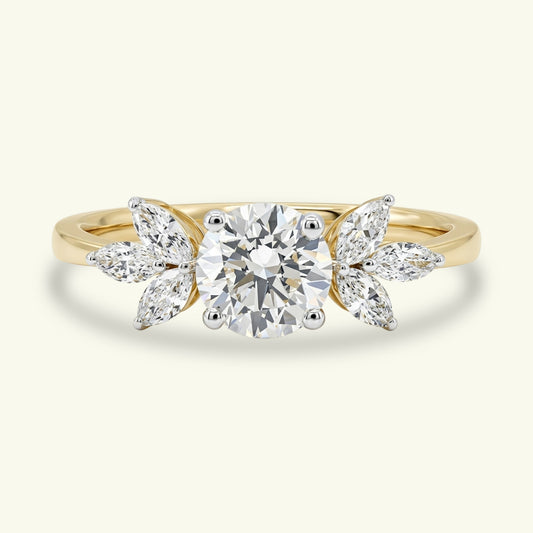  Aurelia Vine Diamond Ring 