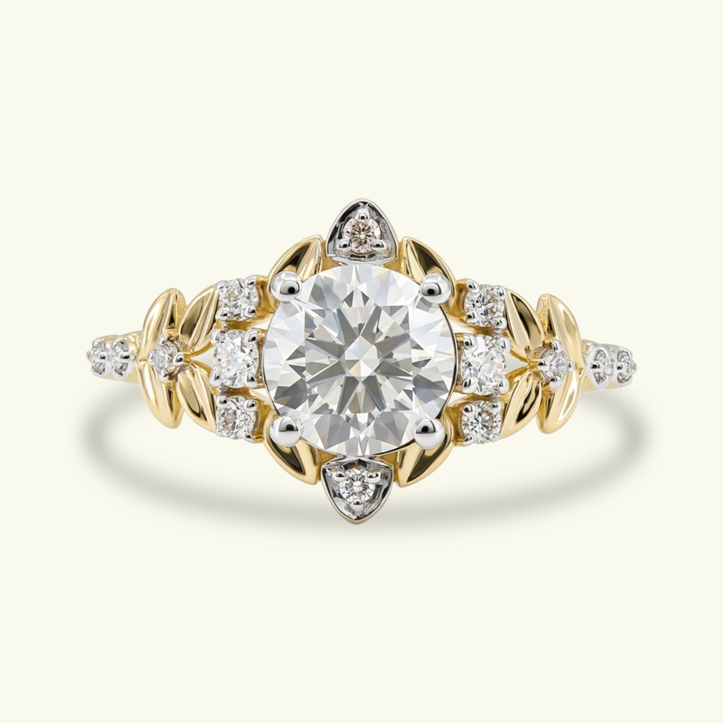  Sylvara Fern Diamond Ring 