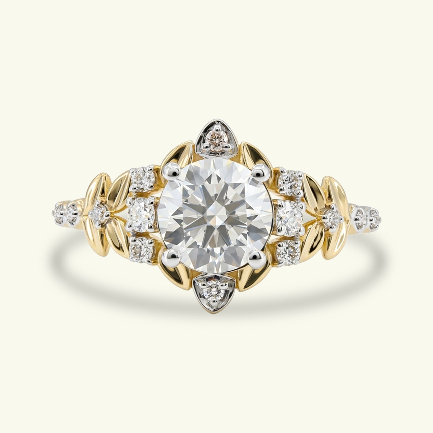  Sylvara Fern Diamond Ring 