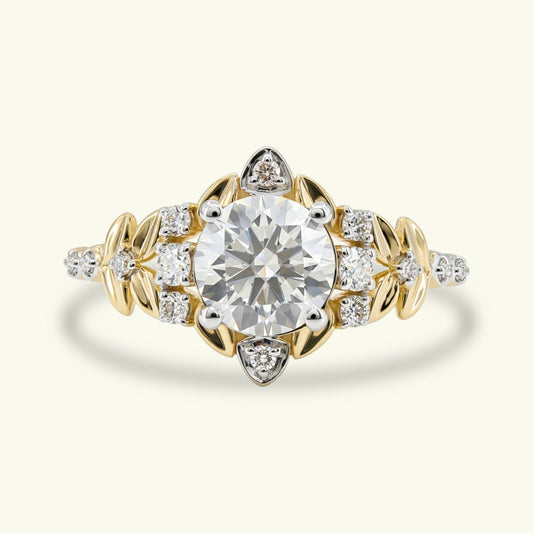  Sylvara Fern Diamond Ring 