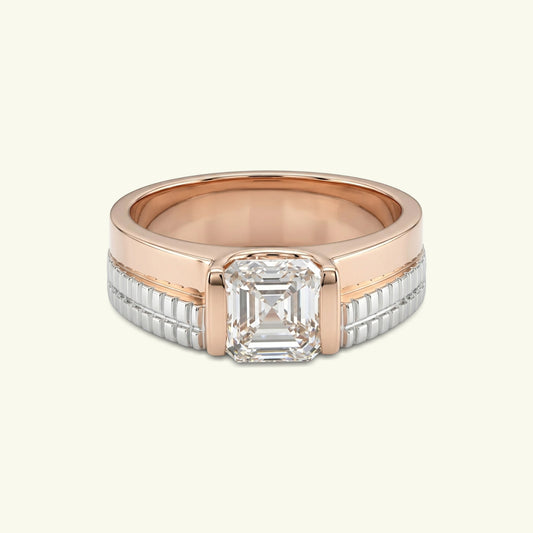  Solenne Crest Diamond Solitaire 
