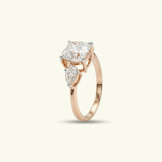  Arvella Bloom Diamond Solitaire 