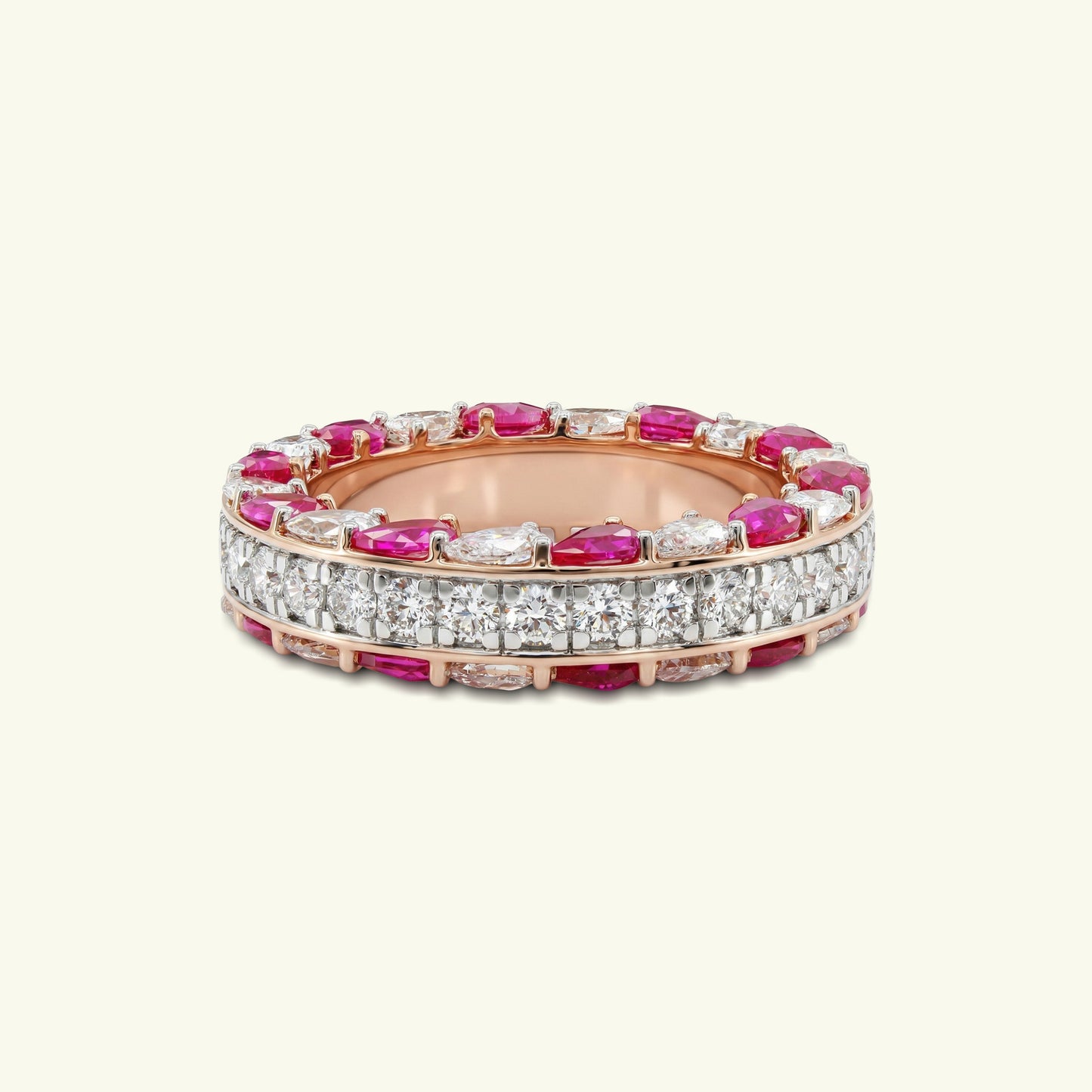  Serelune Arc Diamond Ring 