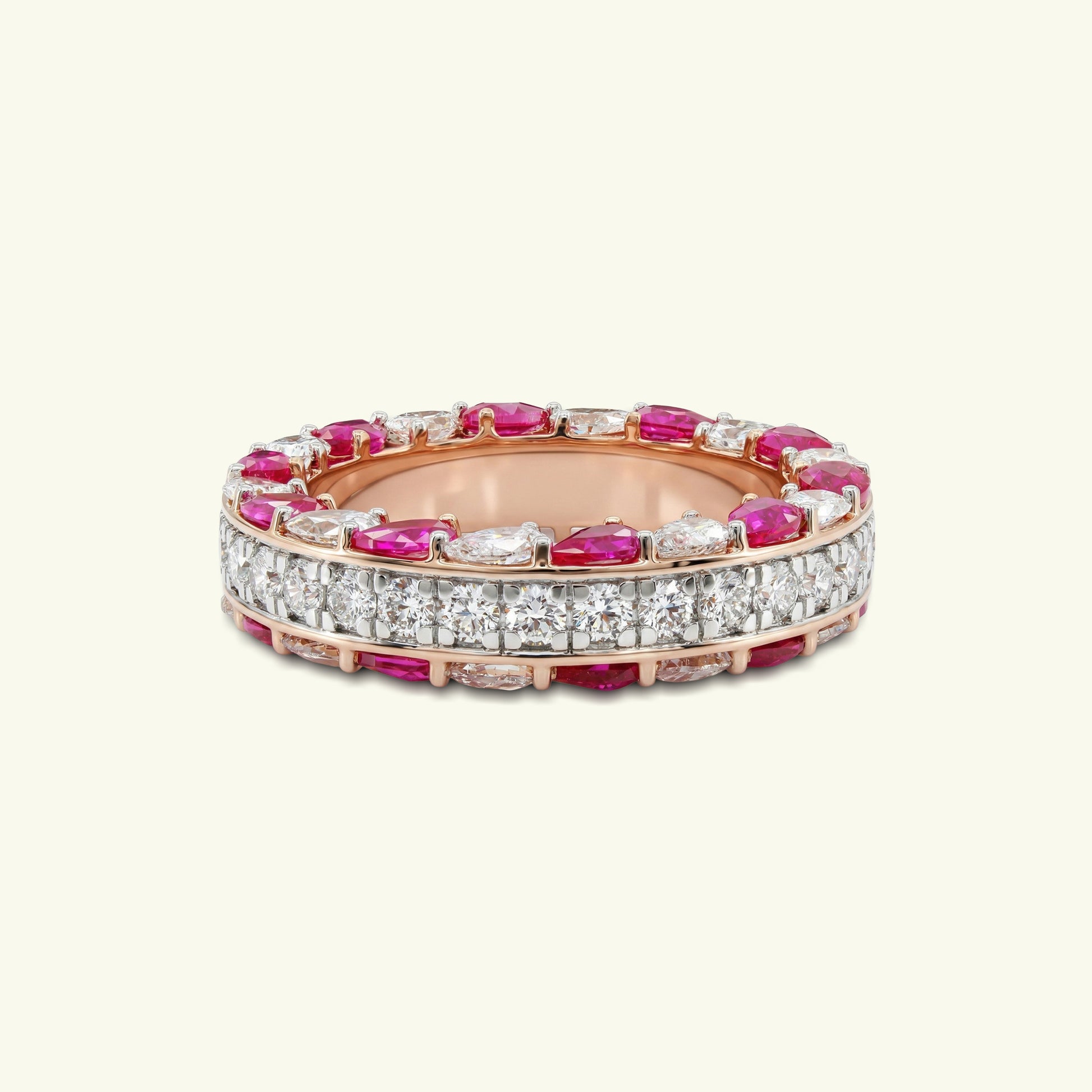  Serelune Arc Diamond Ring 
