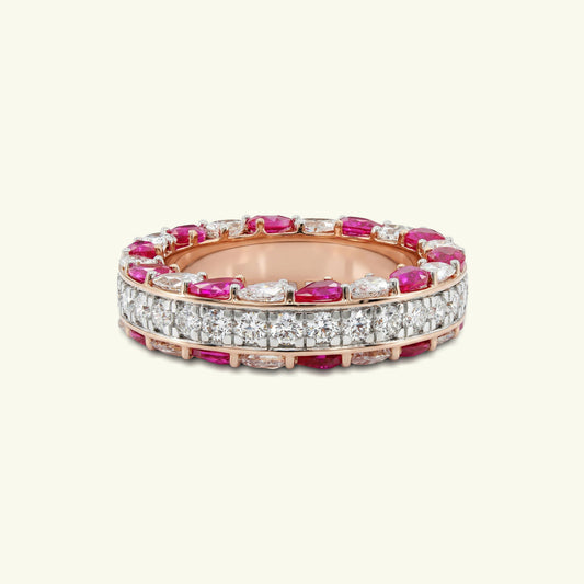  Serelune Arc Diamond Ring 