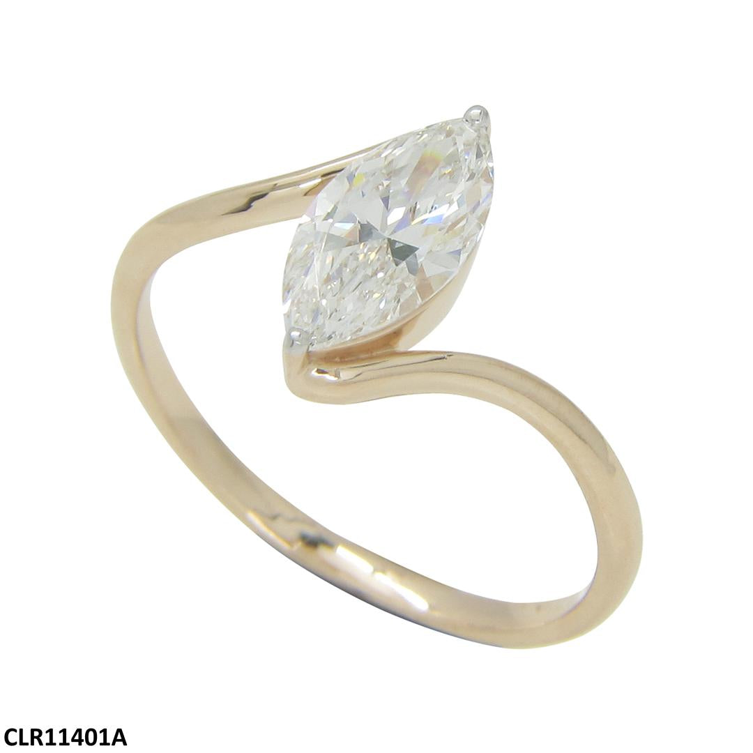 Embrace Solitaire Diamond Ring