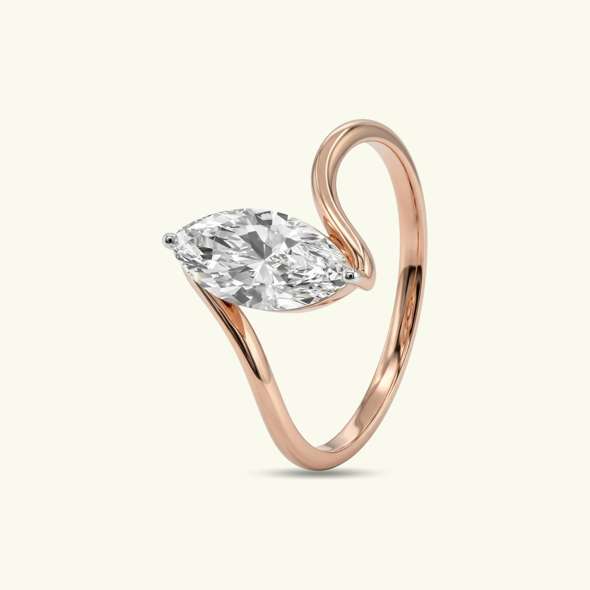 Embrace Solitaire Diamond Ring