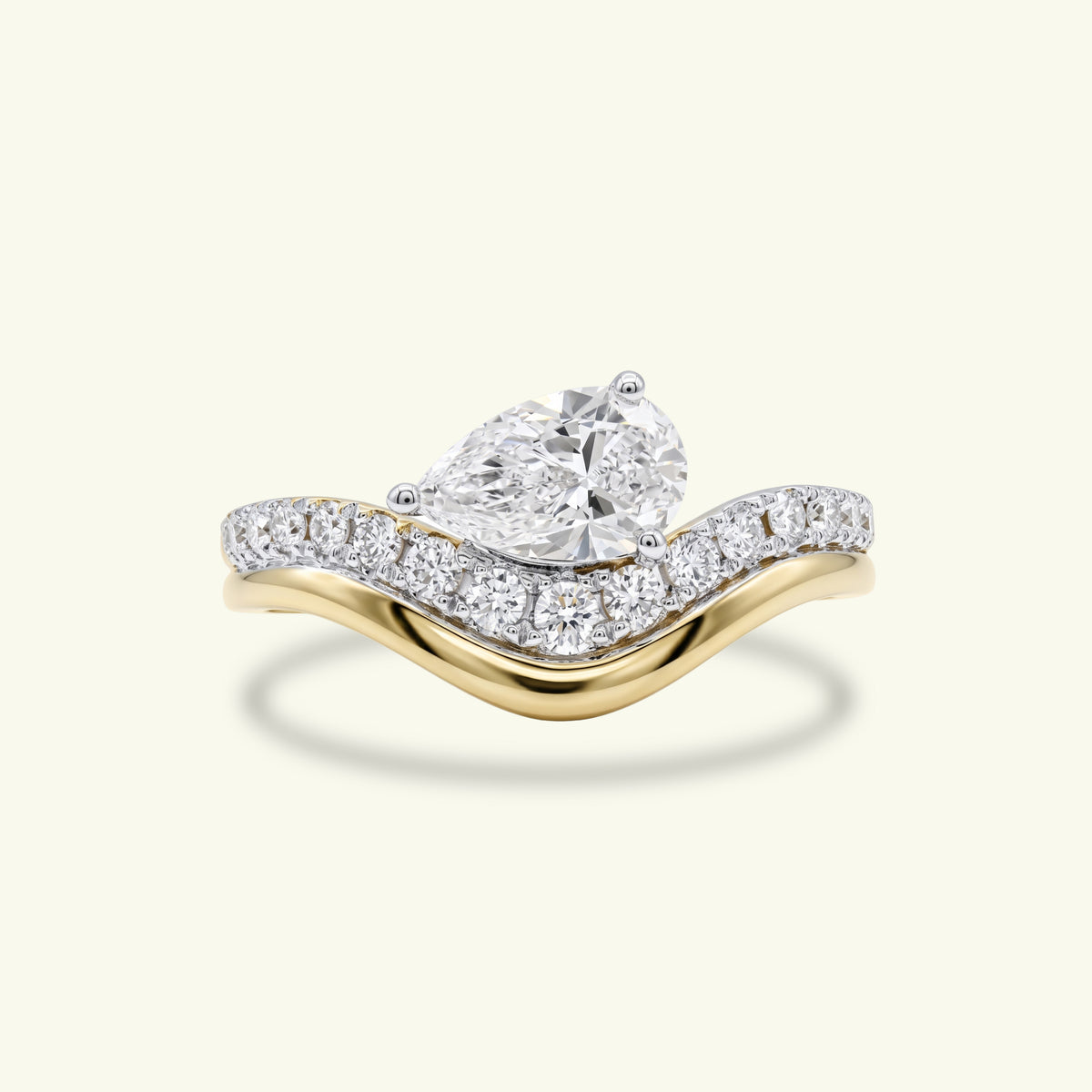 Revolve Solitaire Diamond Ring