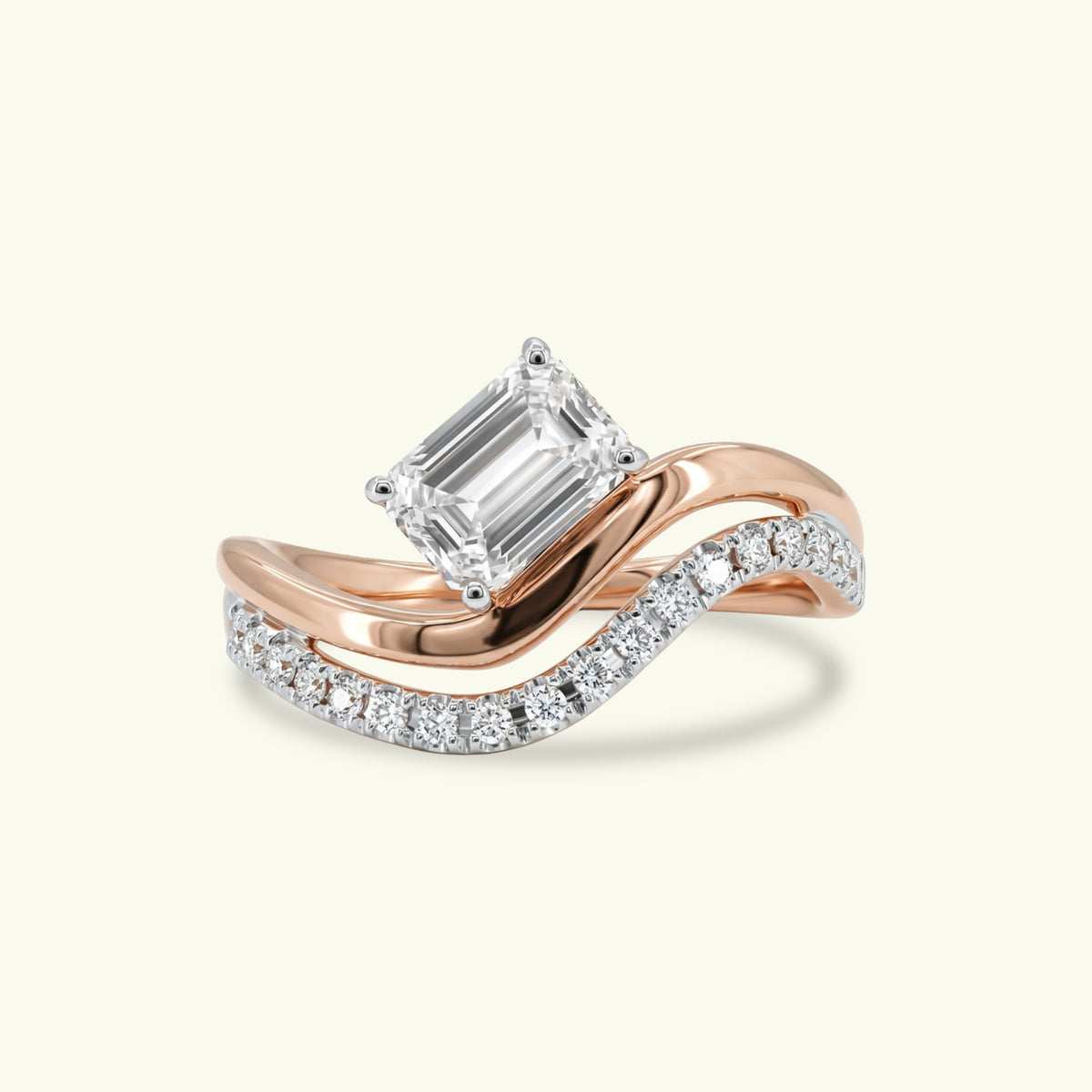 Ascend Solitaire Diamond Ring
