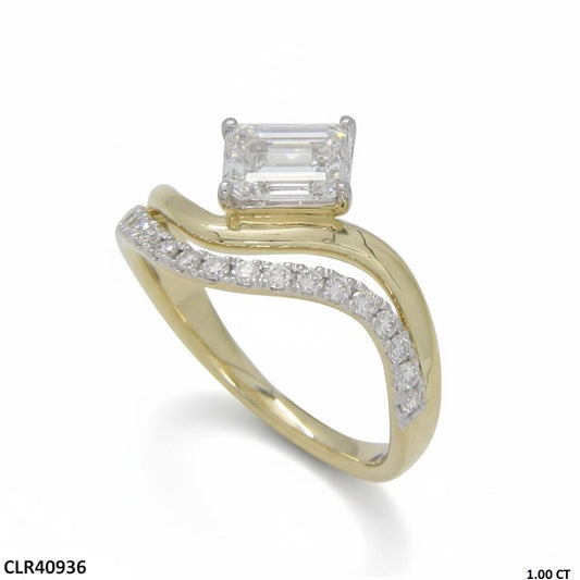 Ascend Solitaire Diamond Ring