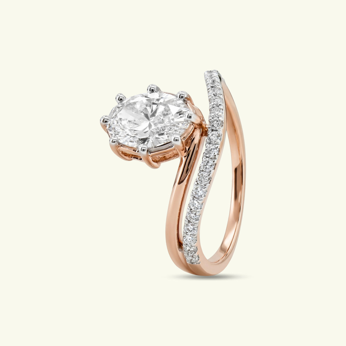 Embrace Solitaire Diamond Ring