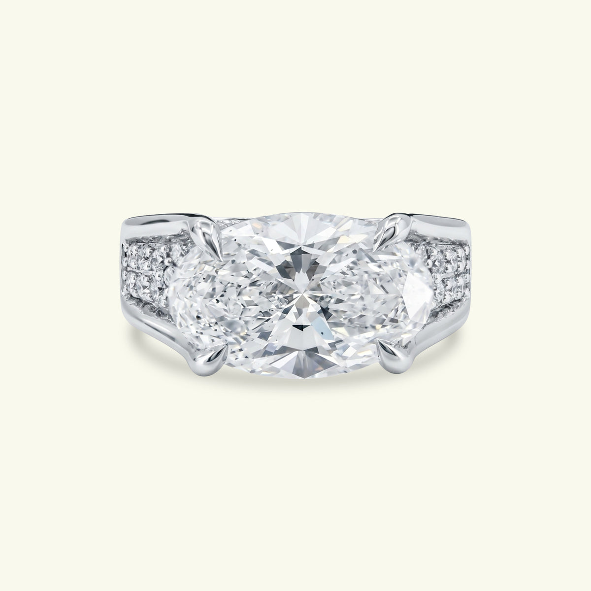 Astra Oval Diamond Ring