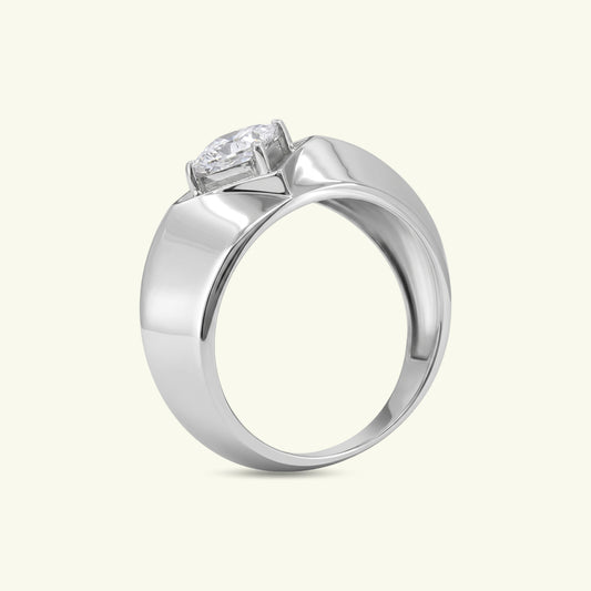 Elric Solitaire Mens Diamond Ring