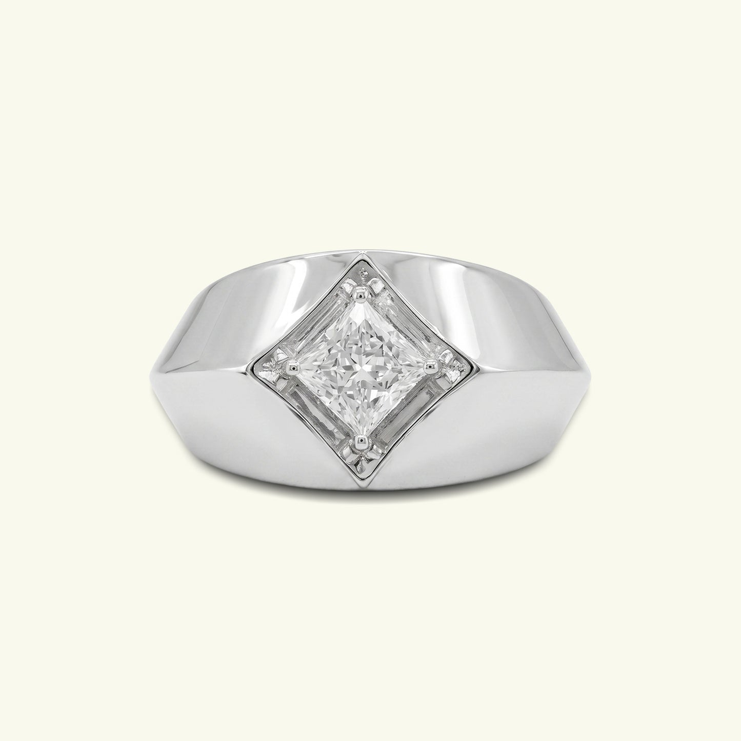 Elric Solitaire Mens Diamond Ring