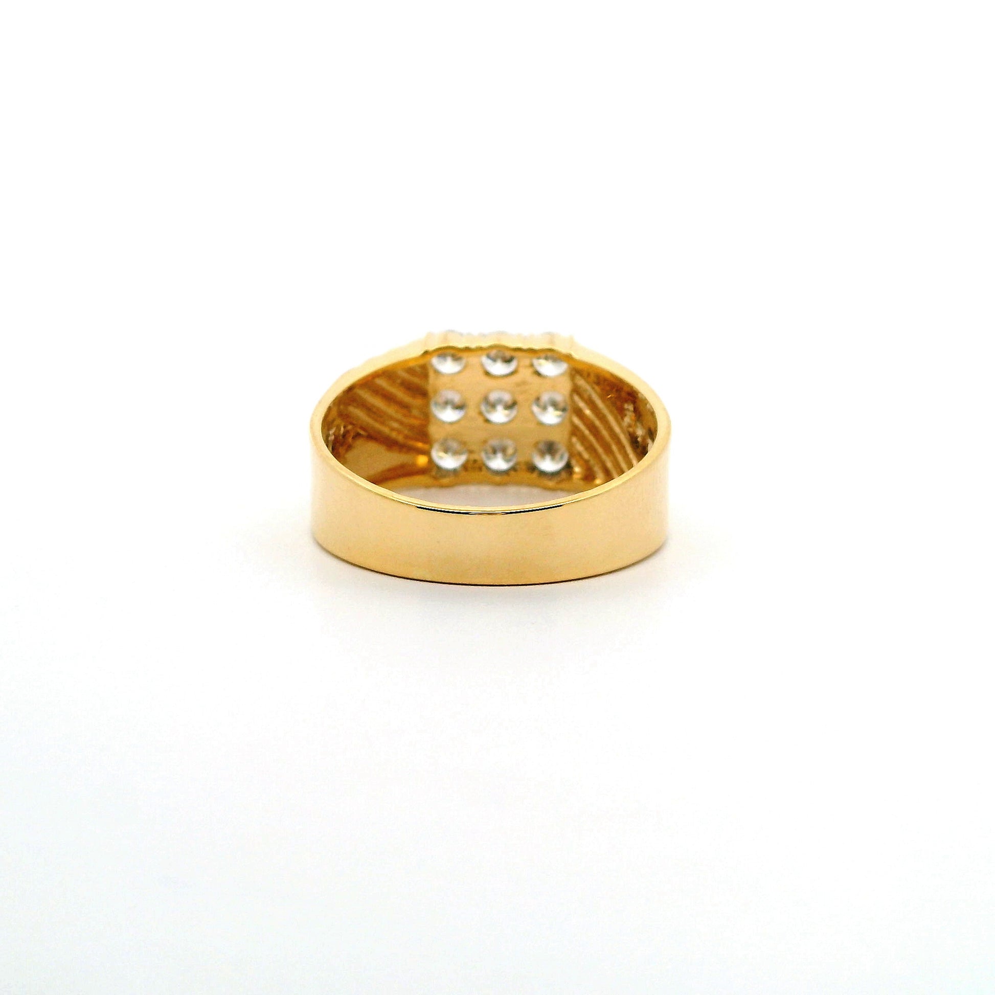 Auron Box Mens Diamond Ring