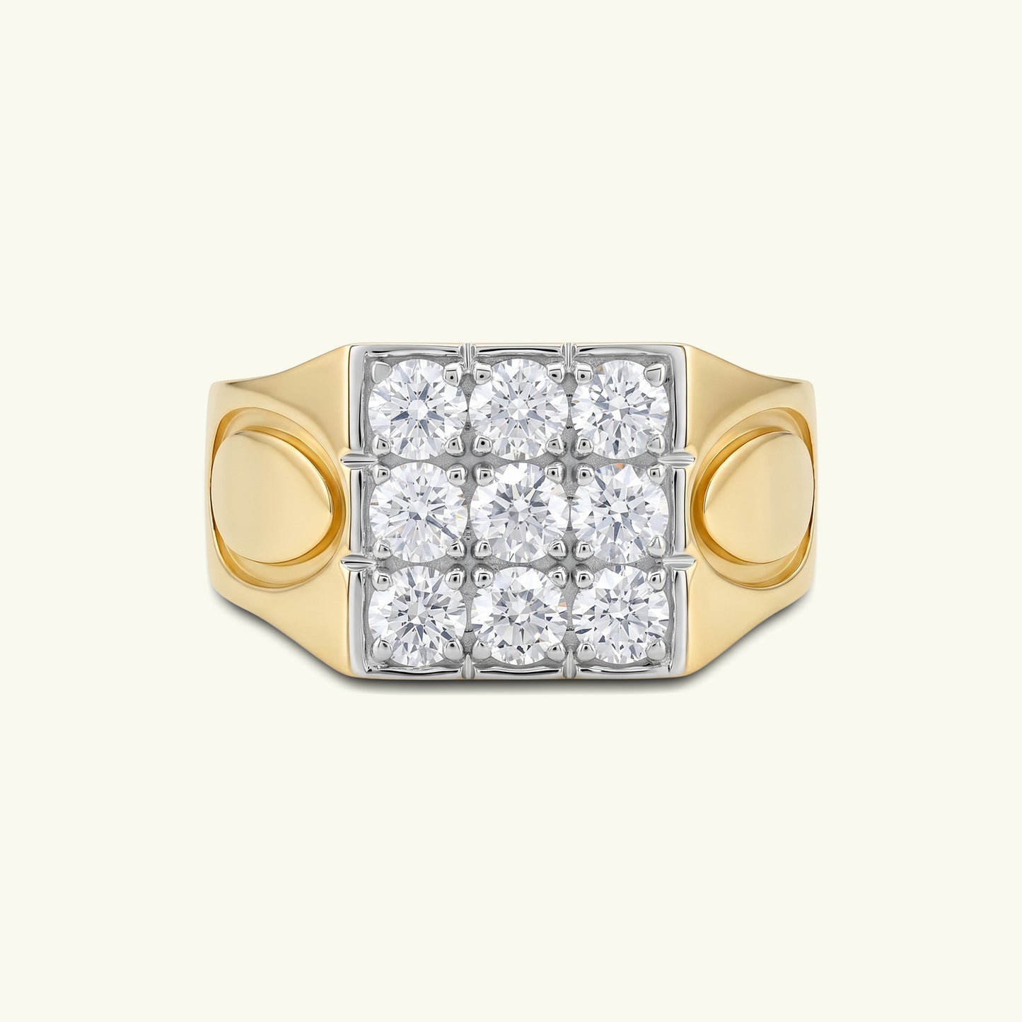 Rivan Box Mens Diamond Ring