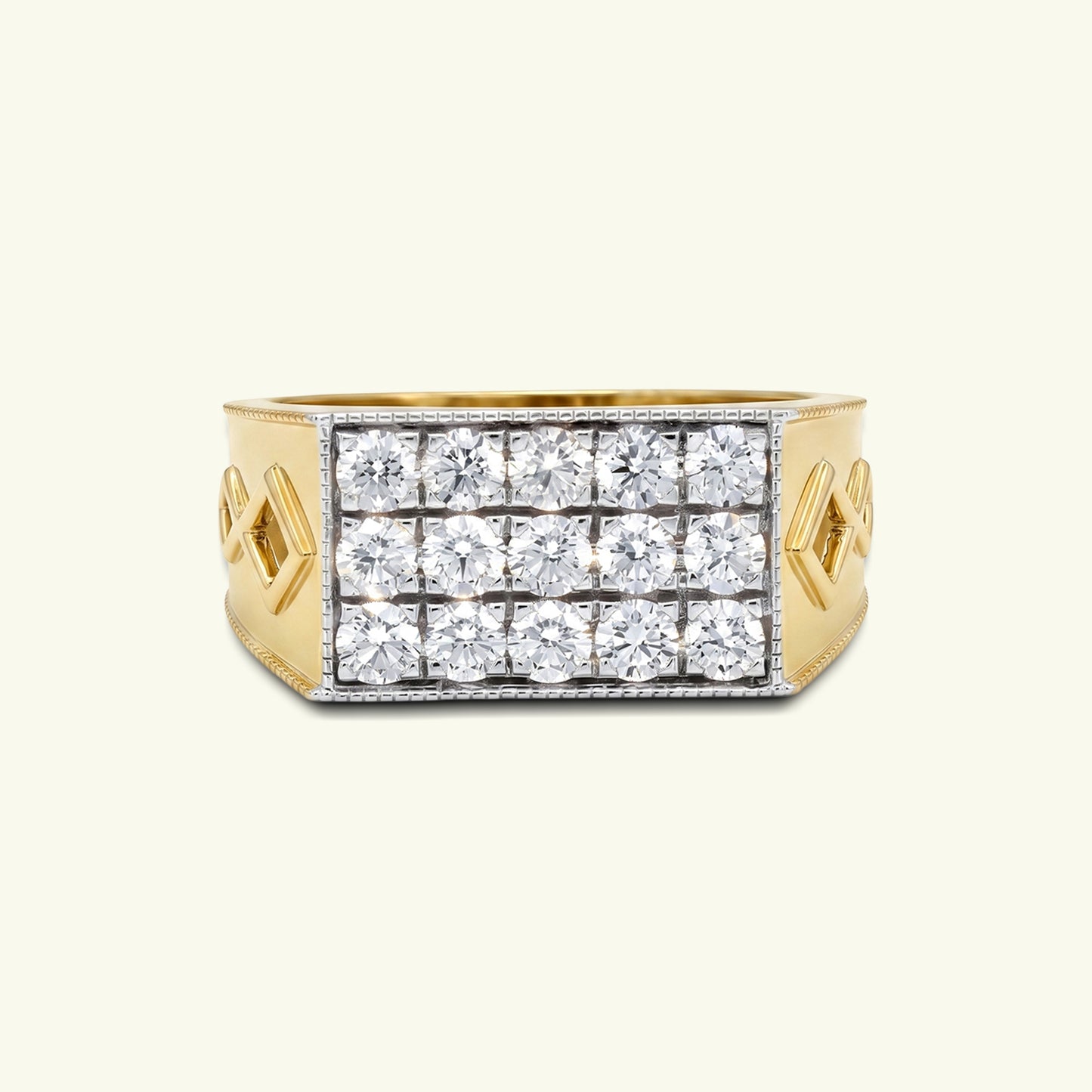 Mair Box Mens Diamond Ring