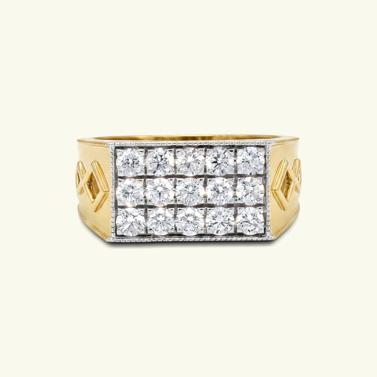 Mair Box Mens Diamond Ring