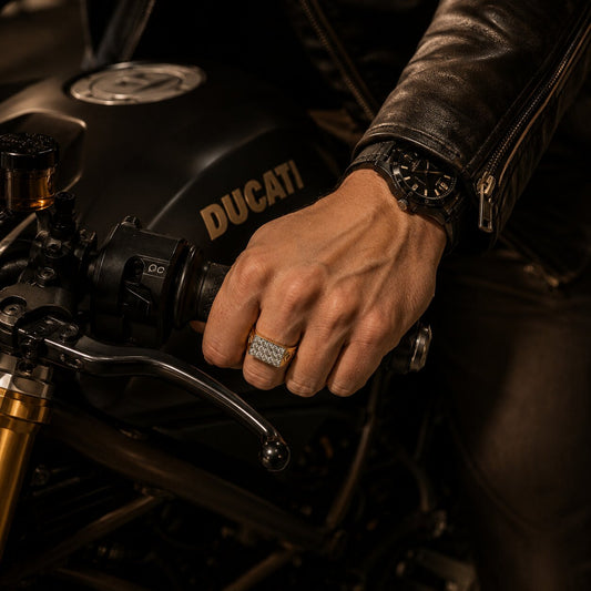 Mair Box Mens Diamond Ring