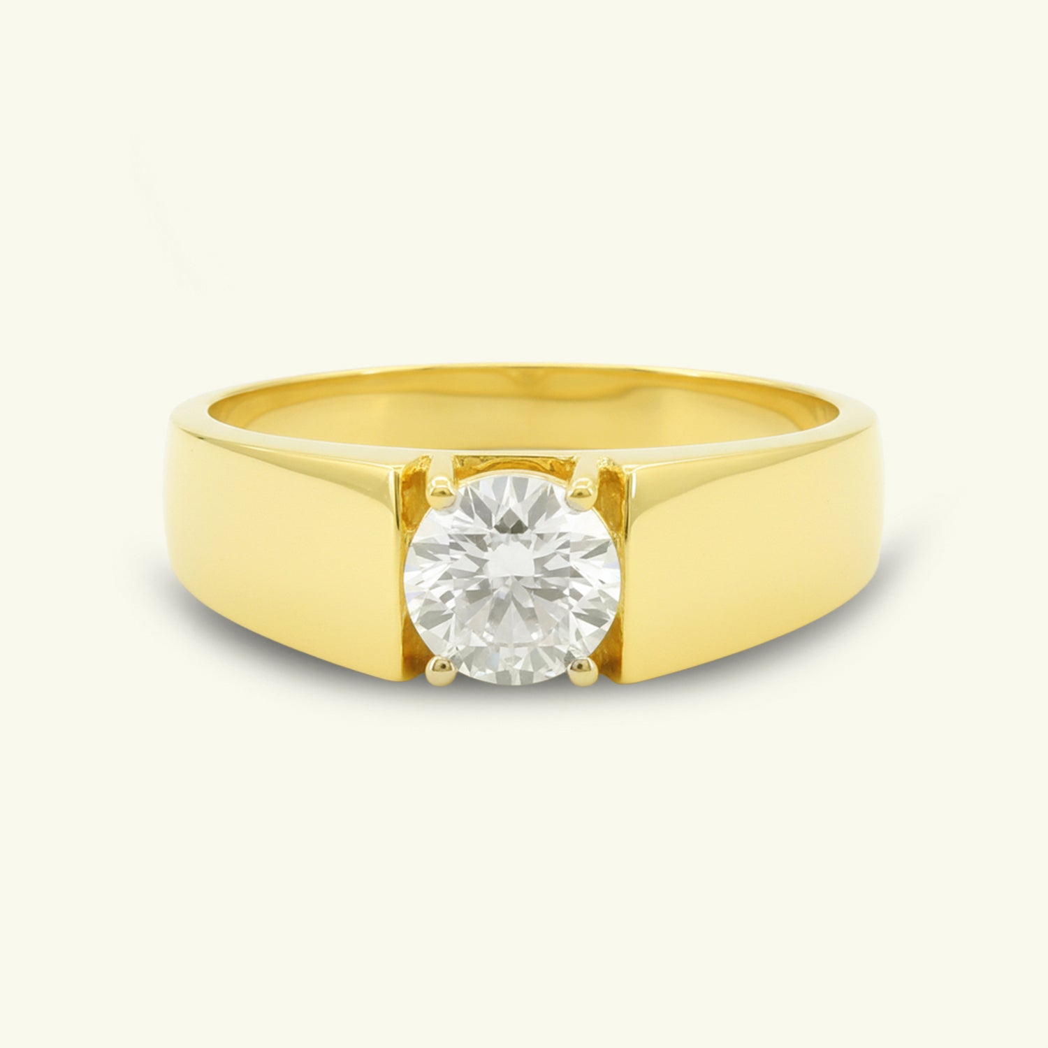 Renric Solitaire Mens Diamond Ring
