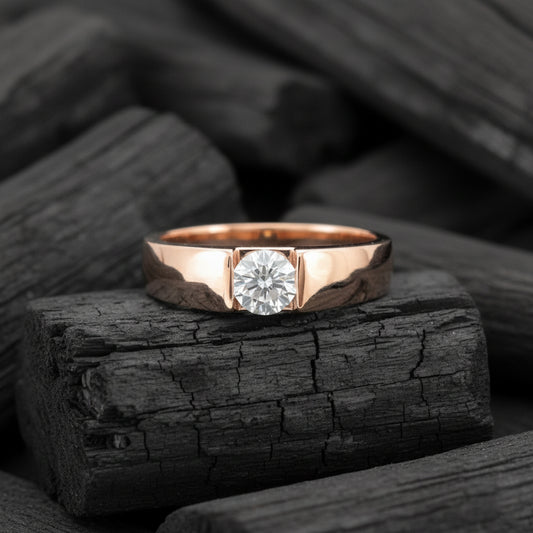 Renric Solitaire Mens Diamond Ring