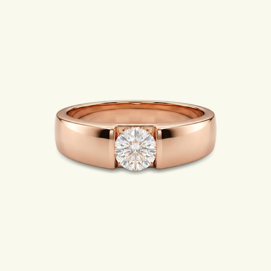 Renric Solitaire Mens Diamond Ring