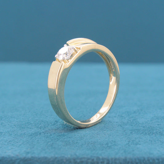 Dainor Solitaire Mens Diamond Ring