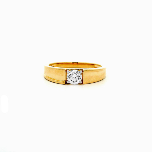 Dainor Solitaire Mens Diamond Ring