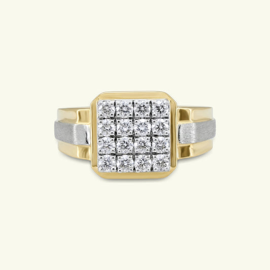 Kael Box Mens Diamond Ring