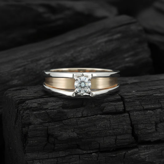 Auren Band Mens Diamond Ring